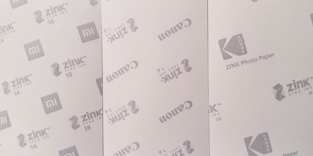 Zink фотобумага Canon, Kodak и Xiaomi - 2x3 дюйма